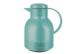 EMSA EMSA Isolierkanne "SAMBA" Quick Press, 1,0 l, türkis transluzent – Produktbild 1 von 1