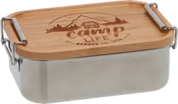 Camplife Camplife Edelstahldose mit Bambusdeckel und Bügel 800 ml – Produktbild 1 von 1