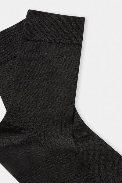 About Companions About Companions - Socken Linen Socks, Schwarz, – Produktbild 2 von 2