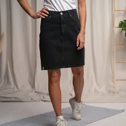 Vresh Clothing Vresh Clothing Vanessa - Jeans Rock aus Biobaumwolle – Produktbild 1 von 1