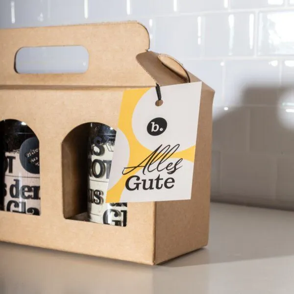 brotstoff brotstoff Geschenkset - Box mit zwei Brotbackmischungen im Glas – Produktbild 7 von 8