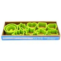 Biodora Biodora kleine Bio-Keksausstecher (11er Set) – Backen ohne Plastik – Biokunststoff auf Stärkebasis – Made in EU – Produktbild 1 von 1