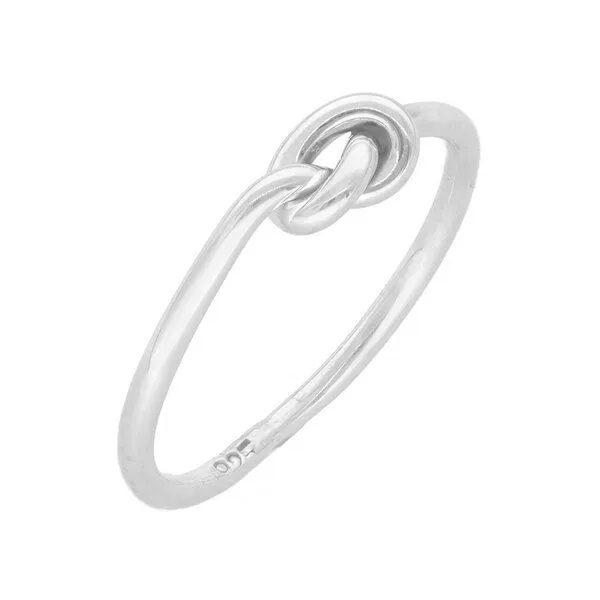 pakilia pakilia Silber Ring Brezel – Produktbild 3 von 5
