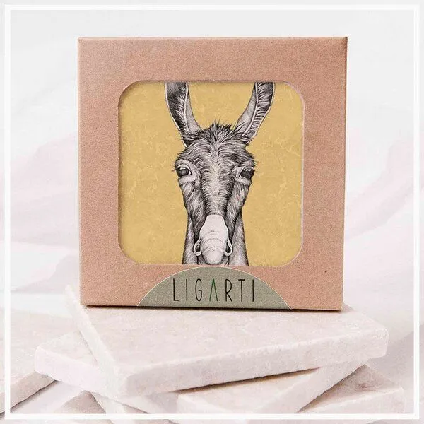 LIGARTI Fliesenuntersetzer »Lore« von LIGARTI | Design Untersetzer | Natursteinfliese – Produktbild 1 von 2