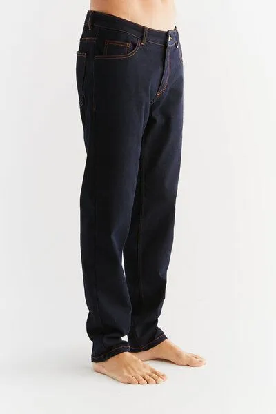 Evermind Evermind M's Warm Slim Fit-MG1026, Navy blue, – Produktbild 3 von 5