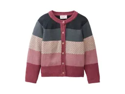 People Wear Organic People Wear Organic Strick-Jacke bunt geringelt 98/104 – Produktbild 1 von 1