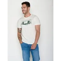 GreenBomb GREENBOMB Bike Mountain Pines Spice - Sportliches T-Shirt aus Bio-Baumwolle / hochwertiger Print / GOTS / Fair & Vegan – Produktbild 1 von 1