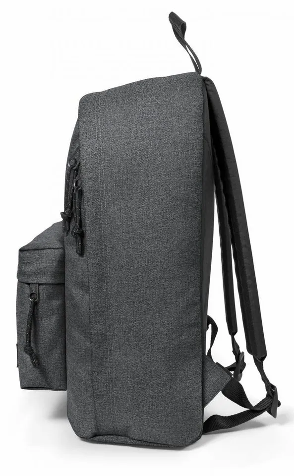Eastpak Eastpak Freizeitrucksack OUT OF OFFICE, Unisex Cityrucksack, Schulrucksack mit Logo-Aufnäher & 14" Laptopfach, Grau, – Produktbild 5 von 5