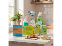 Bio-Reinigungsset "All-In-One" für Küche, Bad & WC, 9er-Set – Produktbild 1 von 1