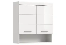 furnling Hängeschrank Scott 2 Türen, 1 offenes Fach, Stauraum, Badmöbel, Badschrank, 74 cm breit – Produktbild 1 von 1