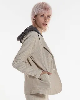 Alma & Lovis Alma & Lovis Stylischer Blazer aus softem Cord | Cord Blazer – Produktbild 1 von 1
