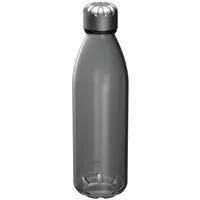 elasto elasto Glasflasche "Colare" 0,60 l - Allzweck Trinkflasche mit Metalldeckel – Produktbild 1 von 1