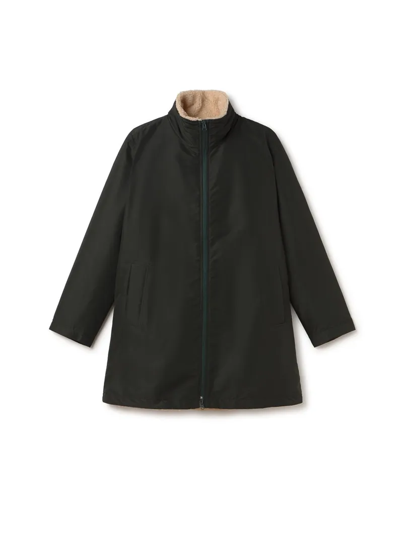 TWOTHIRDS TWOTHIRDS Damen vegan Jacke Zafiria Waldgrün, Dunkelgrün, – Produktbild 2 von 2