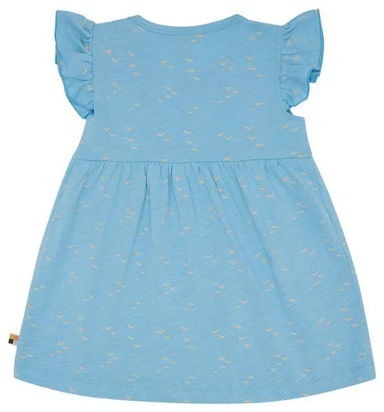loud + proud loud + proud Babys & Kinder Kleid Slub Jersey, GOTS-zertifiziert, Air(blau), – Produktbild 2 von 4