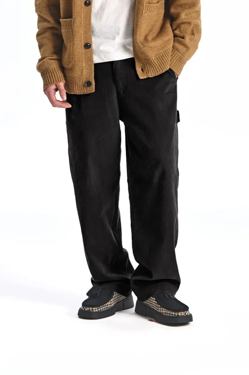 KOMODO KOMODO Herren vegan Hose Theo Carpenter Schwarz, Schwarz, – Produktbild 2 von 2