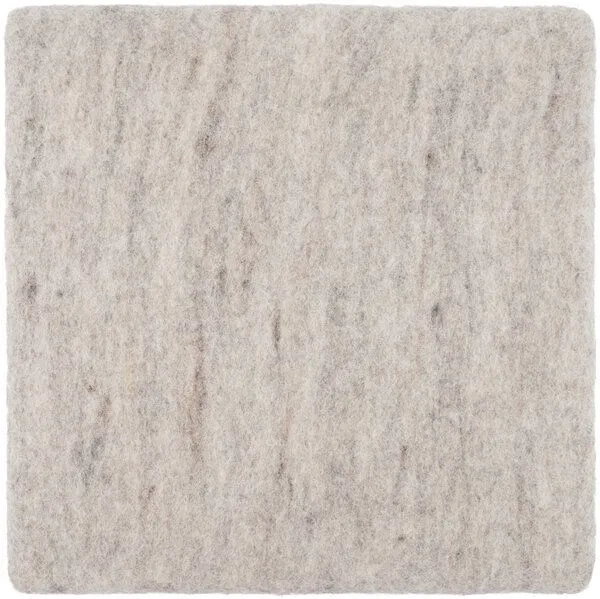 myfelt myfelt Flachfilz Sitzauflage (⌀ 36 cm, 36 x 36 cm), Beige meliert (béla), – Produktbild 1 von 4