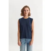 Basic Apparel Basic Apparel Top Jolanda aus Tencel (Lyocell), Blau (navy), – Produktbild 1 von 1