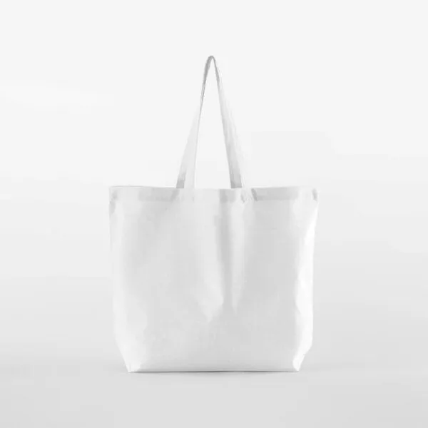 Westford Mill Westford Mill große Baumwolltasche Shopper Einkaufstasche Maxi, Weiss, – Produktbild 1 von 2
