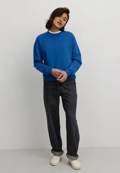 recolution Damen Sweatshirt aus Bio-Baumwolle - NERINE - recolution, Lapis blue (blau), – Produktbild 2 von 4