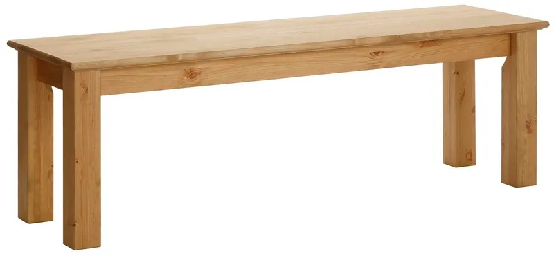 OTTO home Sitzbank Konrad, Bank, Breite 120/140/160 cm, aus massiver, FSC®-zertifizierter Kiefer, Beige, – Produktbild 6 von 8