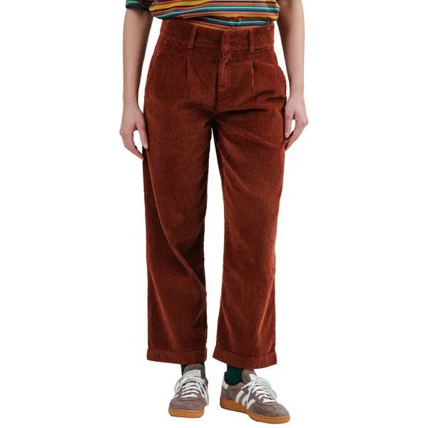 Brava Fabrics Brava Fabrics Cordhose mit Bundfalten, Copper, – Produktbild 1 von 4