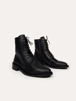 BIKKOU BIKKOU Damen vegan Boots Walk The City Schwarz – Produktbild 1 von 1