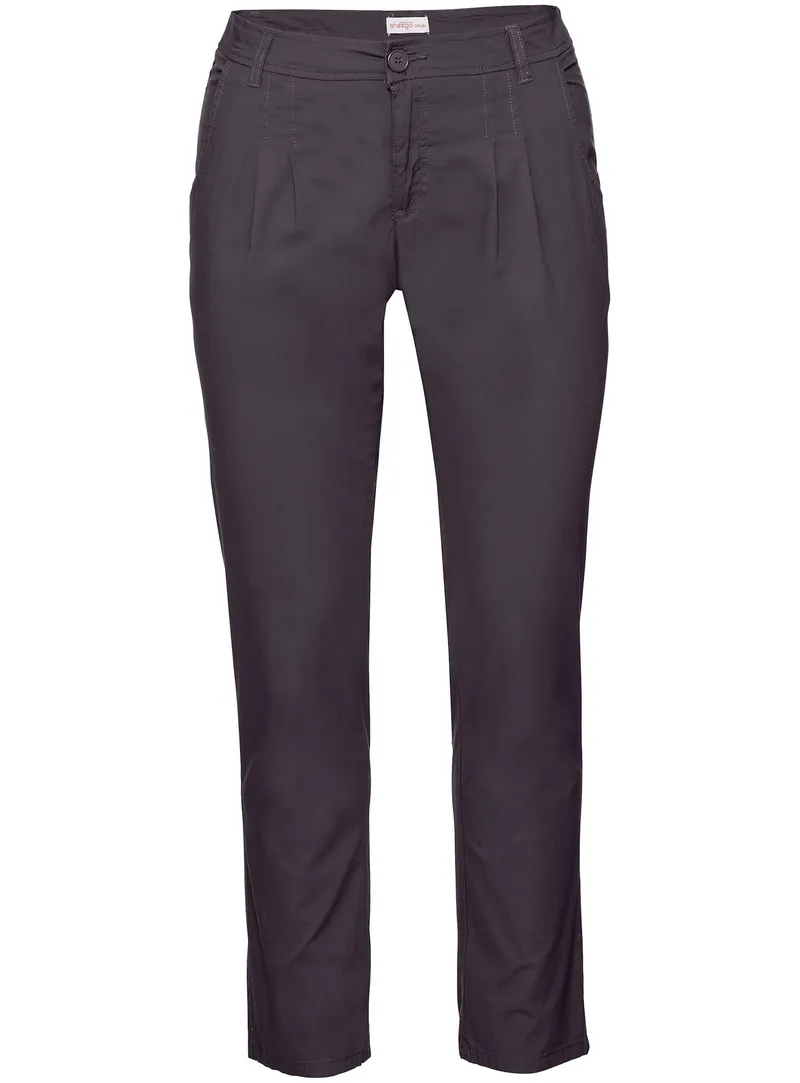 sheego Chinohose, Dunkelgrau, – Produktbild 1 von 3