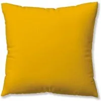 Schlafgut Schlafgut Kissenbezug Knitted Jersey - 95% Biobaumwolle, 5% Elasthan - uni, Yellow deep, – Produktbild 1 von 1