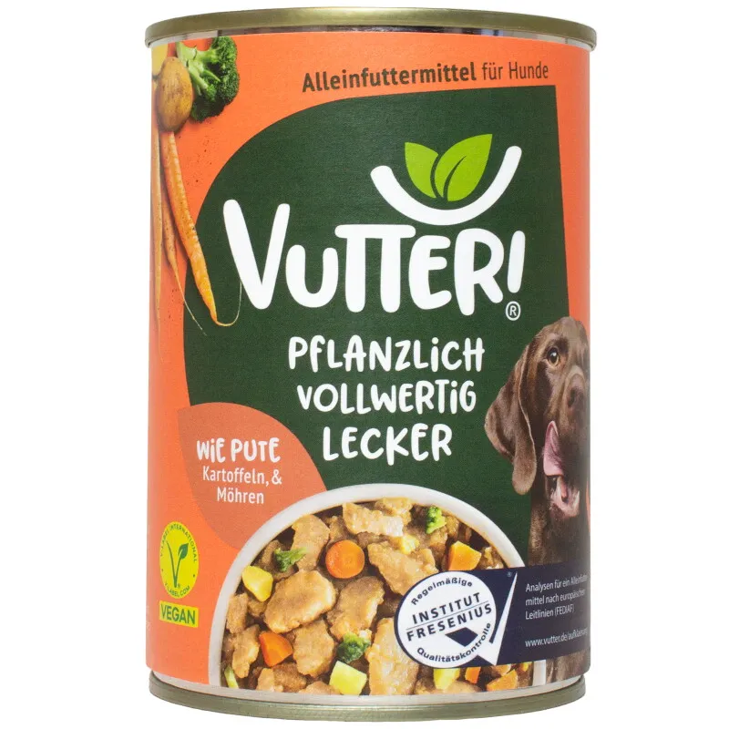 Vutter! Vutter! schmeckt wie Pute 6x400 g – Produktbild 1 von 2