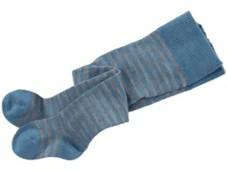 grödo Baby Strumpfhose blau-geringelt Gr.01 – Produktbild 1 von 1