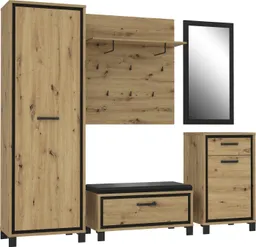FORTE Garderobenschrank Trondheim Höhe ca. 198,5 cm – Produktbild 1 von 1