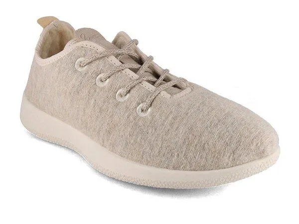 WoolFit WoolFit Woll-Sneaker Merino Schuhe unisex, Beige (gefüttert), – Produktbild 2 von 3
