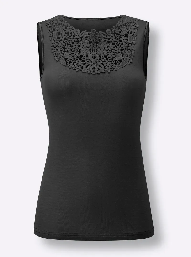 wäschepur Blazershirt, Schwarz, – Produktbild 2 von 2