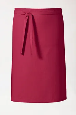 BERUFSBEKLEIDUNG Gastro Vorbinder Unisex - Einheitsgröße, bordeaux - Berufsbekleidung.de – Produktbild 1 von 1