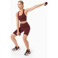 ORGANICATION ORGANICATION LESSLEY | Biker-Shorts aus recyceltem Polyamid, Bordeaux, – Produktbild 1 von 1