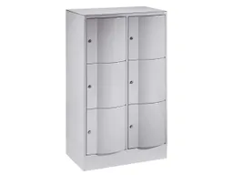 C+P C+P Schließfachschrank 2 Türme lg/si 3er – Produktbild 1 von 1