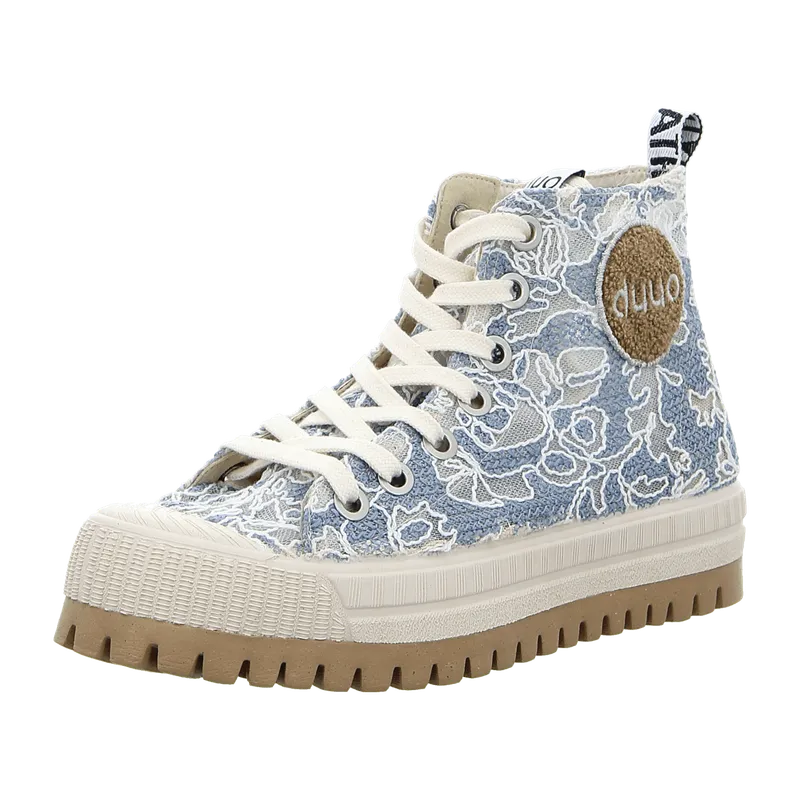 Duuo Duuo Damen Plateau Sneaker für Damen, Blau, – Produktbild 1 von 7