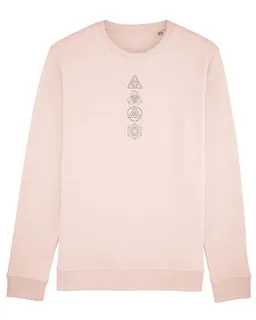 Human Family Human Family Bio Unisex Rundhals-Sweatshirt - "Araise - Geometric Line" – Produktbild 1 von 1