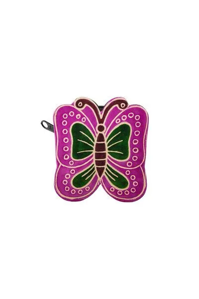 Tranquillo Tranquillo Handgeprägte Geldbörse LILAFY – Leder, Rosa, – Produktbild 2 von 2