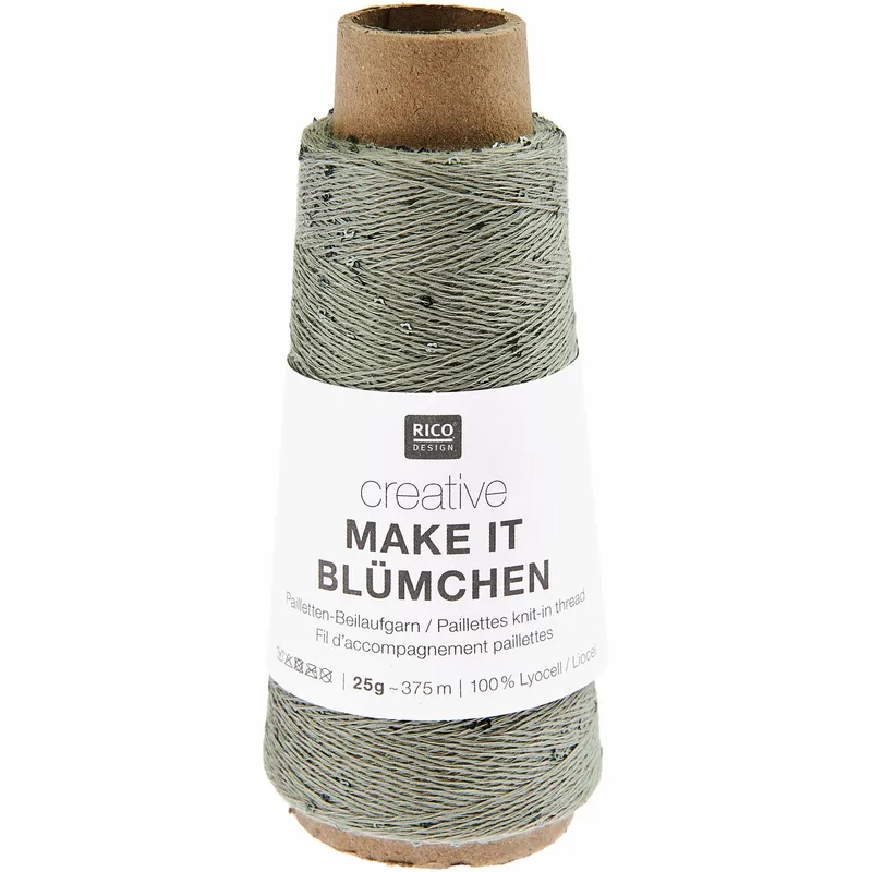 Rico Design Rico Design Creative Make It Blümchen Silber, Silber, – Produktbild 1 von 1