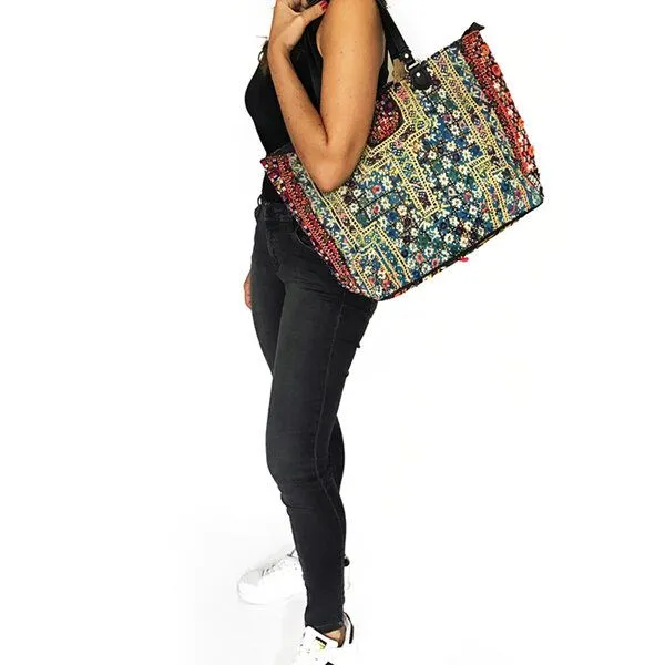 KIKOONI KIKOONI XL Tasche Totebag BRIGHTER DAYS Banjara Tasche – Produktbild 3 von 4