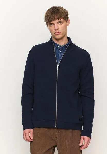 recolution Herren Strickcardigan aus Bio-Baumwolle - TARRAGON - recolution, Dark navy (blau), – Produktbild 2 von 4