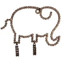 El Puente El Puente Wandhaken "Elefant" | Fair Trade & Handmade aus Indien – Produktbild 1 von 1