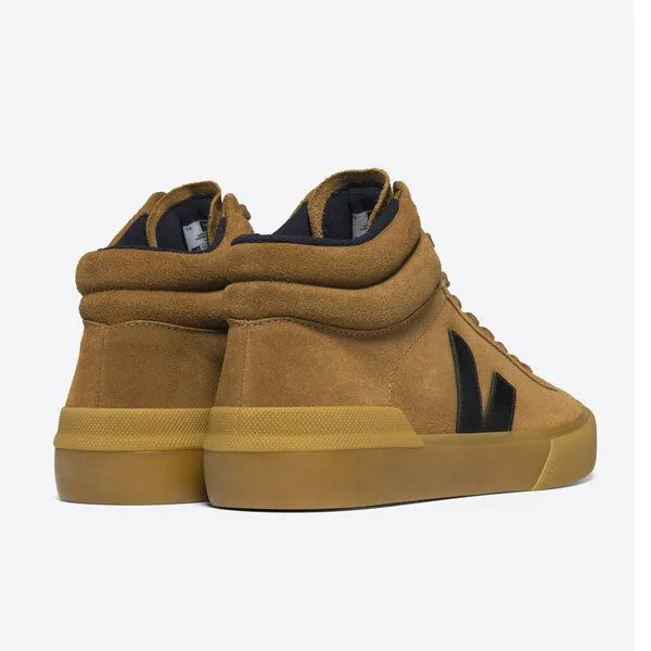 Veja Veja High-Top Sneaker Herren - Minotaur Suede, Braun (camel black), – Produktbild 3 von 4