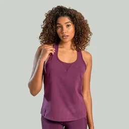 GymBeam OG1 STRIX Essential Tanktop für Frauen in Plum S – Produktbild 1 von 1