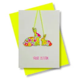 Pink Stories Pink Stories Briefkarte Frohe Ostern – Produktbild 1 von 1