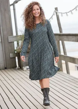Heidekönigin Heidekönigin Glockenkleid Clara bedruckt – Produktbild 1 von 1