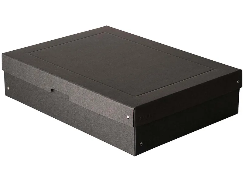 Falken Falken Aufbewahrungsbox 'PURE Box' Black, DIN A3, 100 mm Höhe – Produktbild 1 von 1