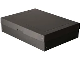 Falken Falken Aufbewahrungsbox 'PURE Box' Black, DIN A3, 100 mm Höhe – Produktbild 1 von 1