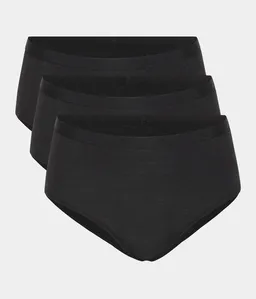 Copenhagen Bamboo 3 schwarze Maxislips aus Bambus – Produktbild 1 von 1